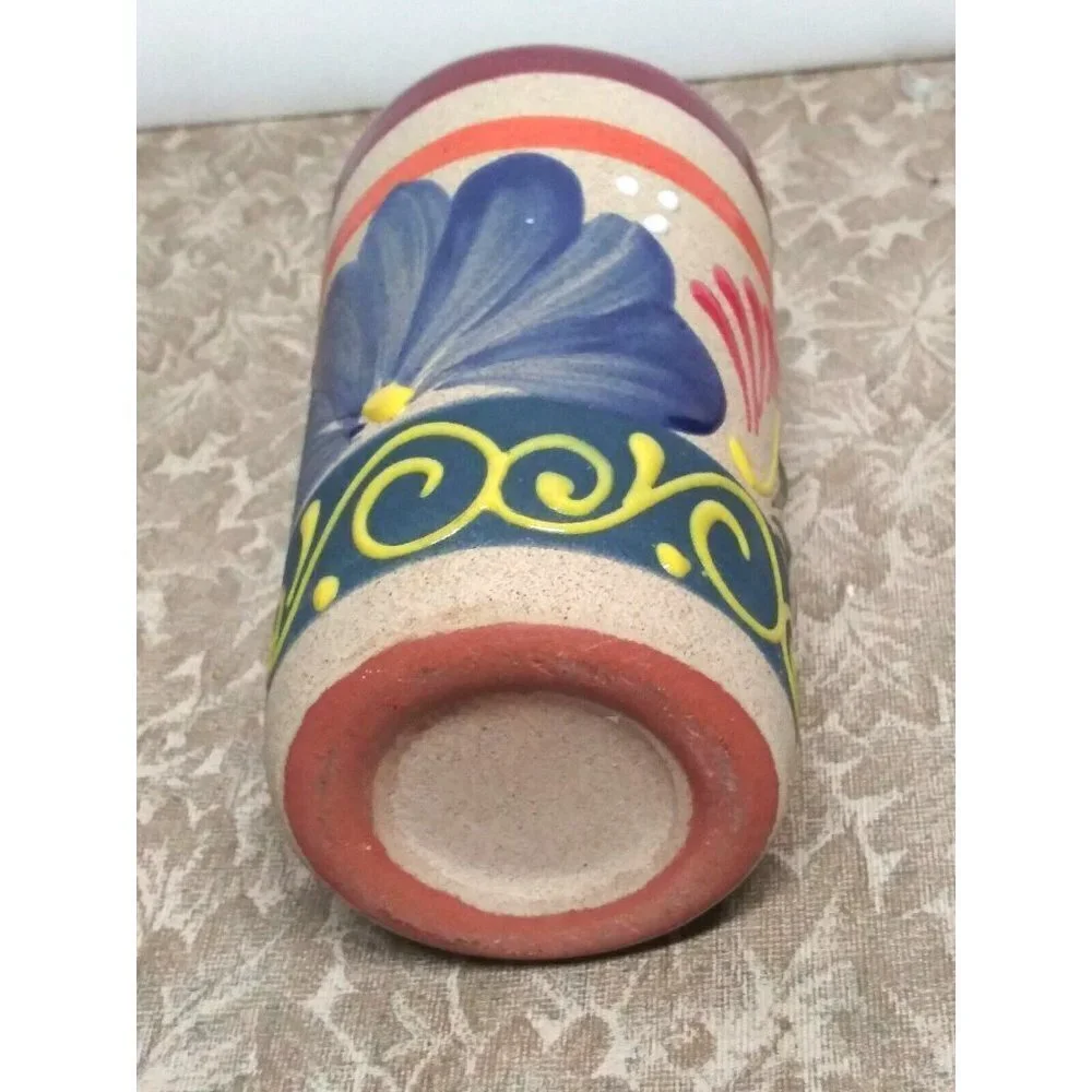Cozumel Tonala Mexico Vase 5.5